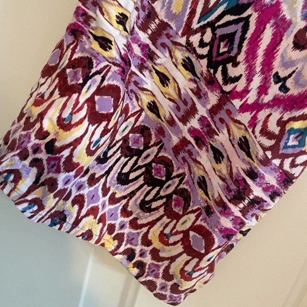 Xhilaration Ikat Cold-Shoulder Dress - Picture 4 of 7